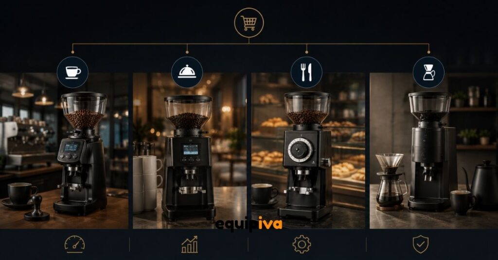 Commercial coffee grinder buying guide for cafés restaurants and hotels